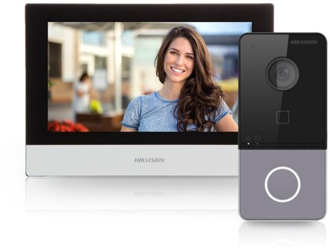 Zestaw wideodomofonowy Hikvision DS-KIS603-P(C)